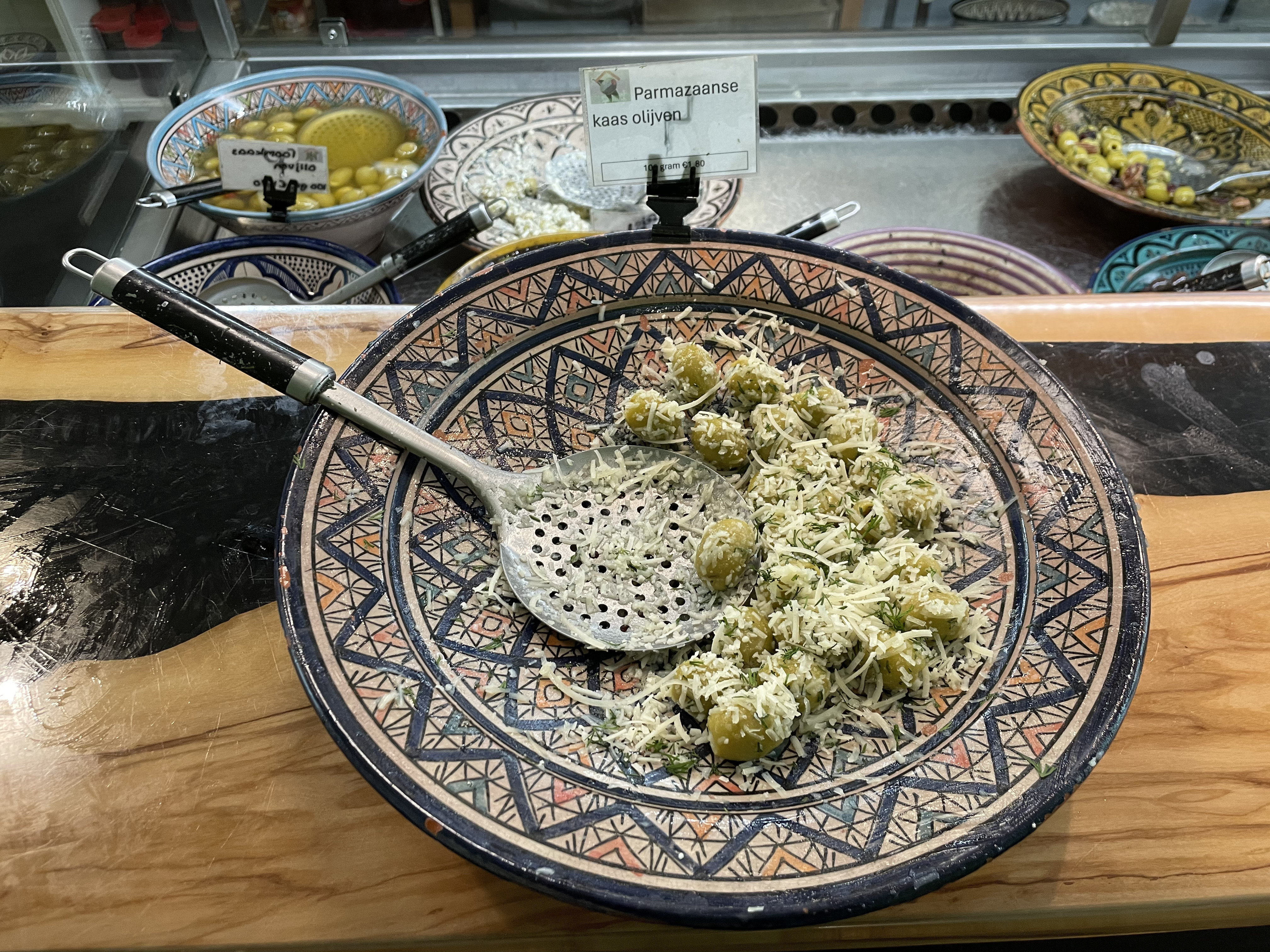 Parmazaans Kaas Olijven